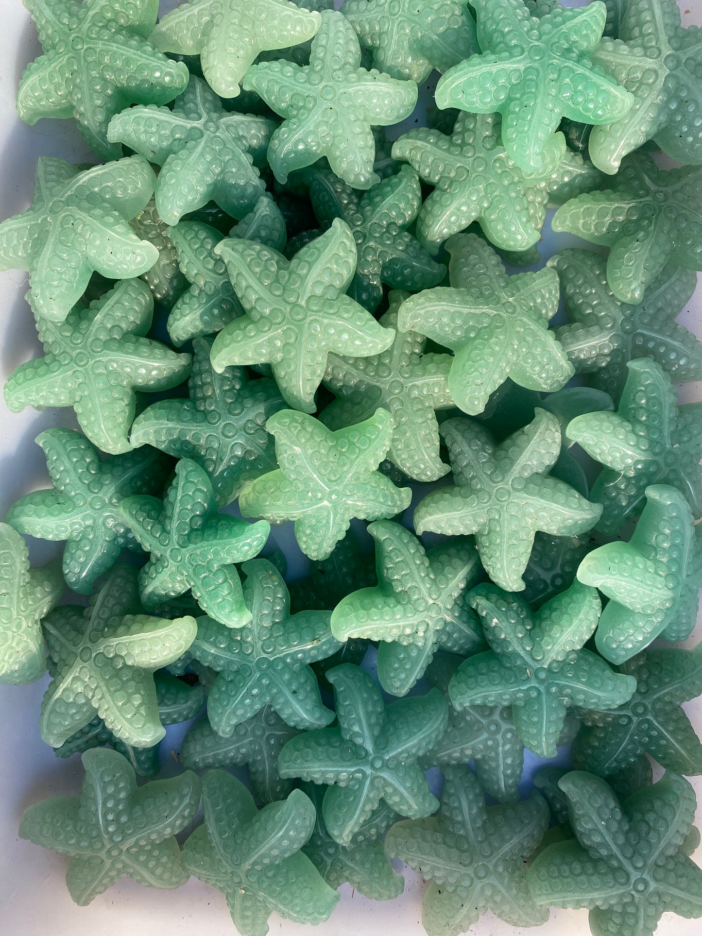 Green Aventurine Starfish