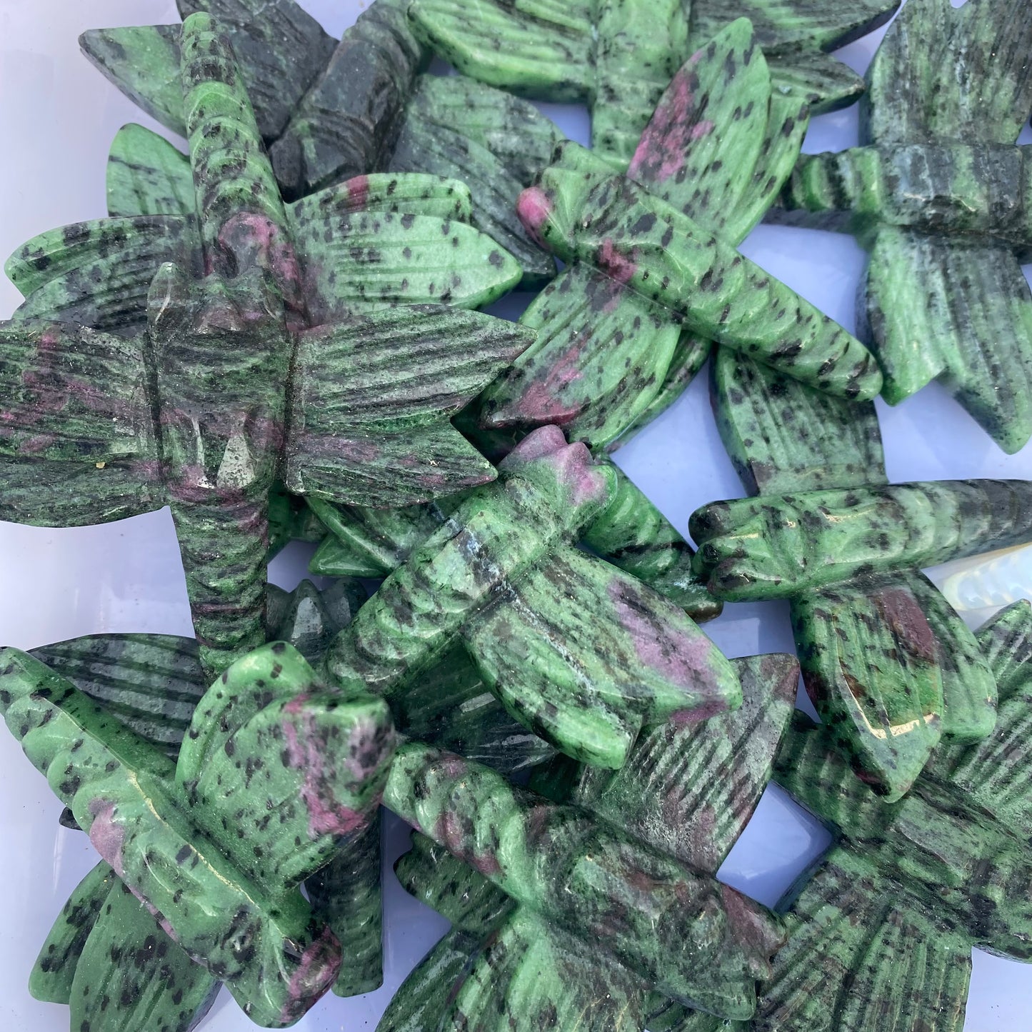 Ruby Zoisite Dragonfly