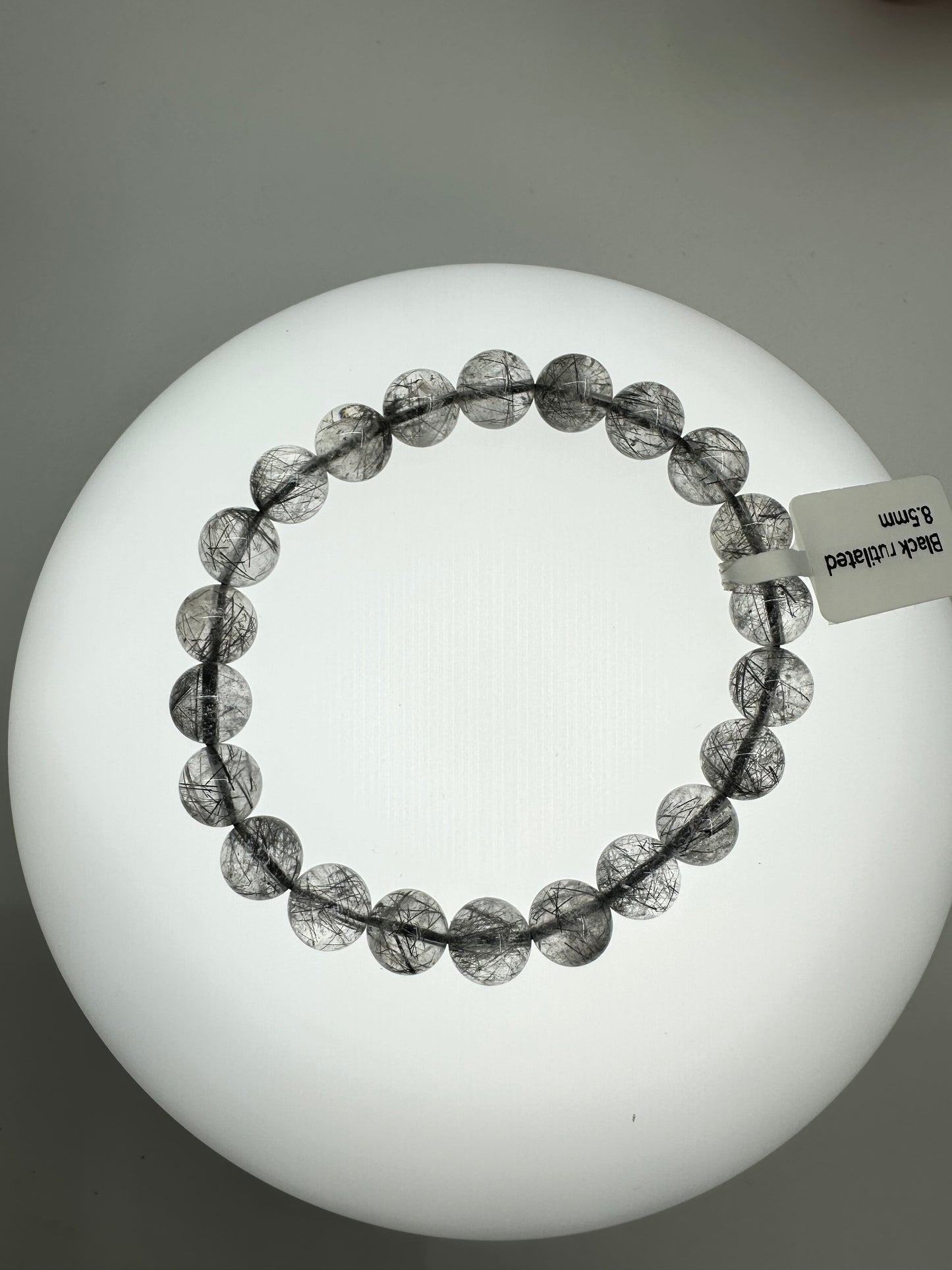 Black Rutilated Bracelet