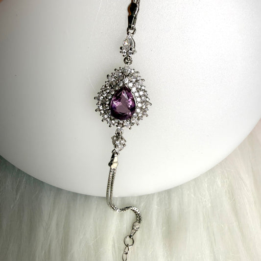 【Copper Alloy 】Fluorite Bracelet