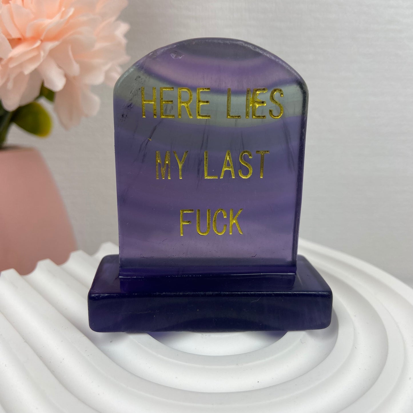 Fluorite Tombstone