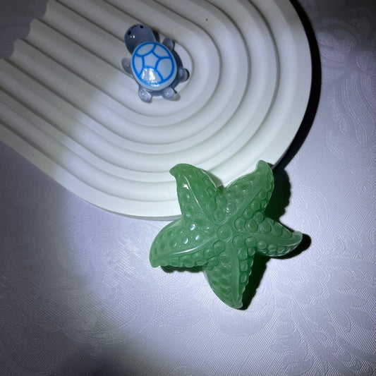 Green Aventurine Starfish