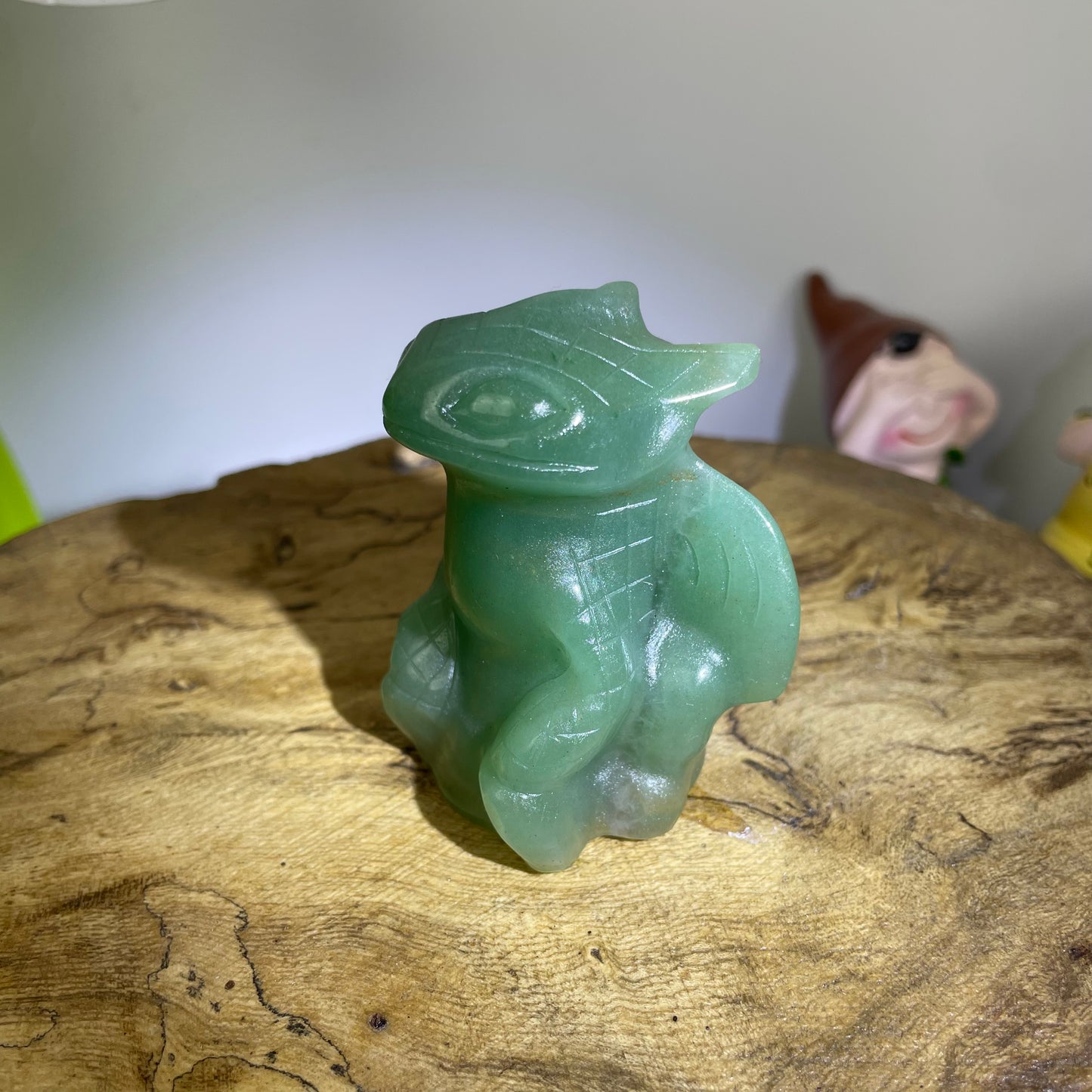 Green Aventurine Toothless Dragon