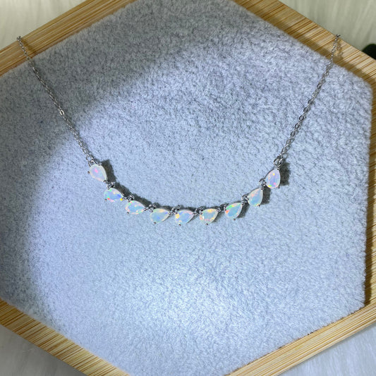 【S925】Opal Necklace
