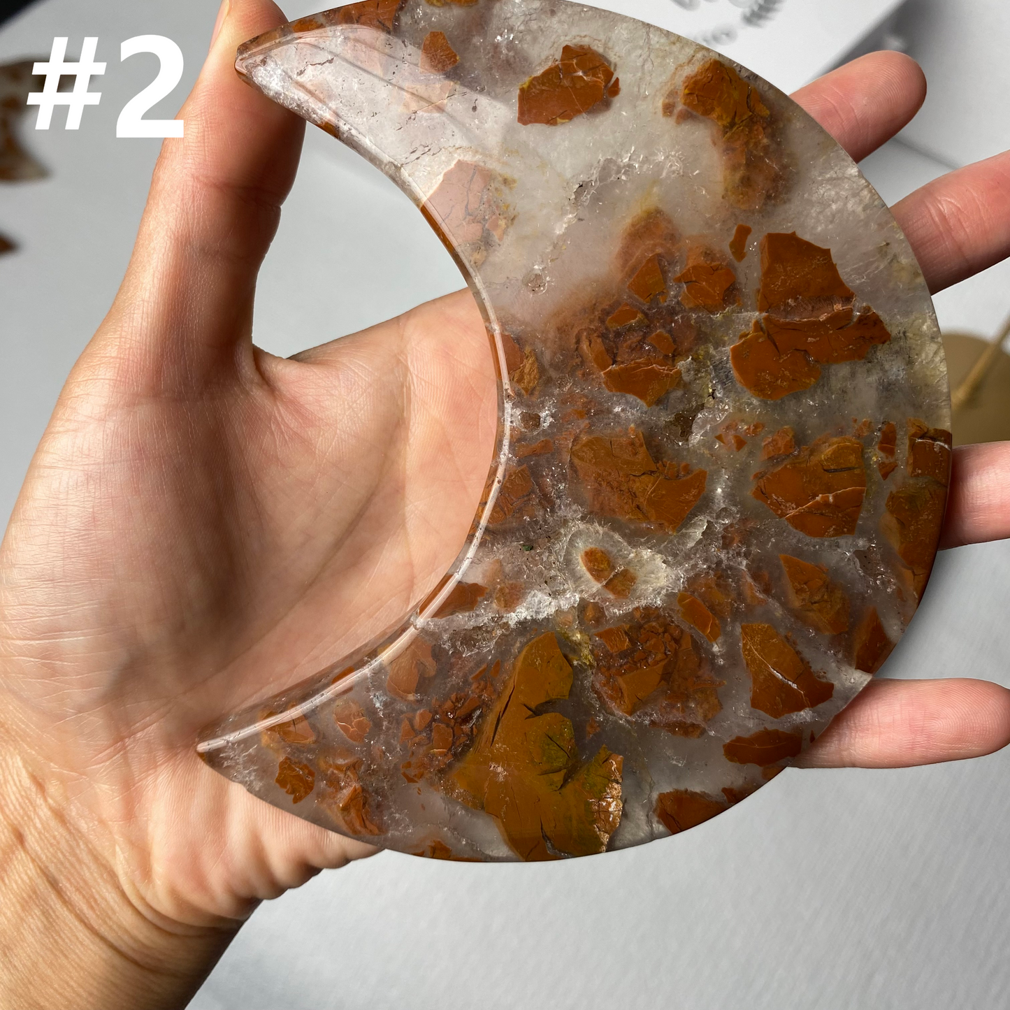 Yellow Agate Moon