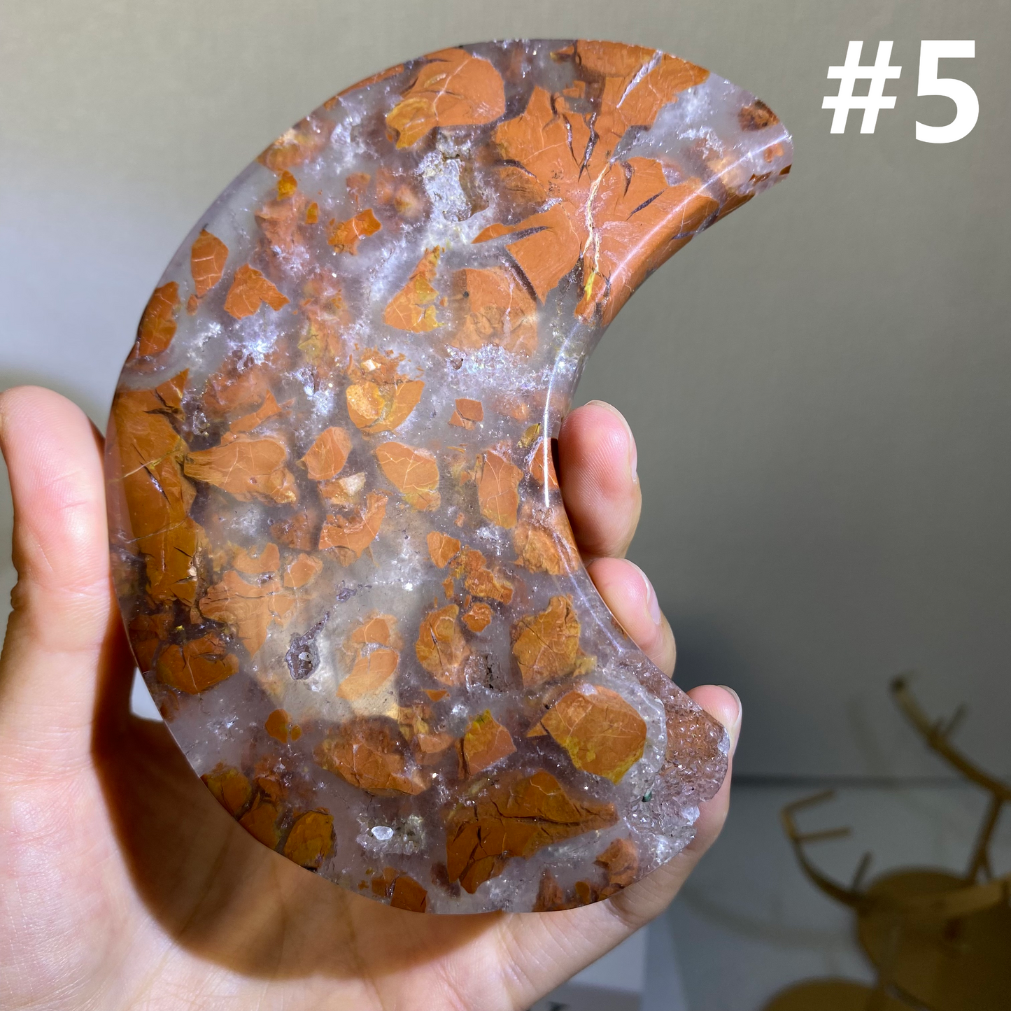 Yellow Agate Moon