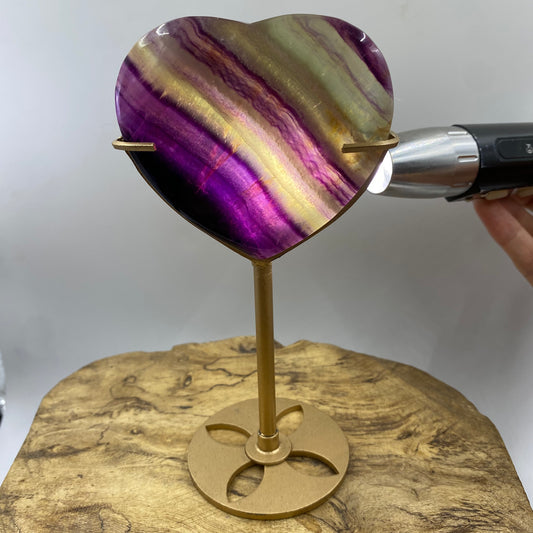 Fluorite Heart