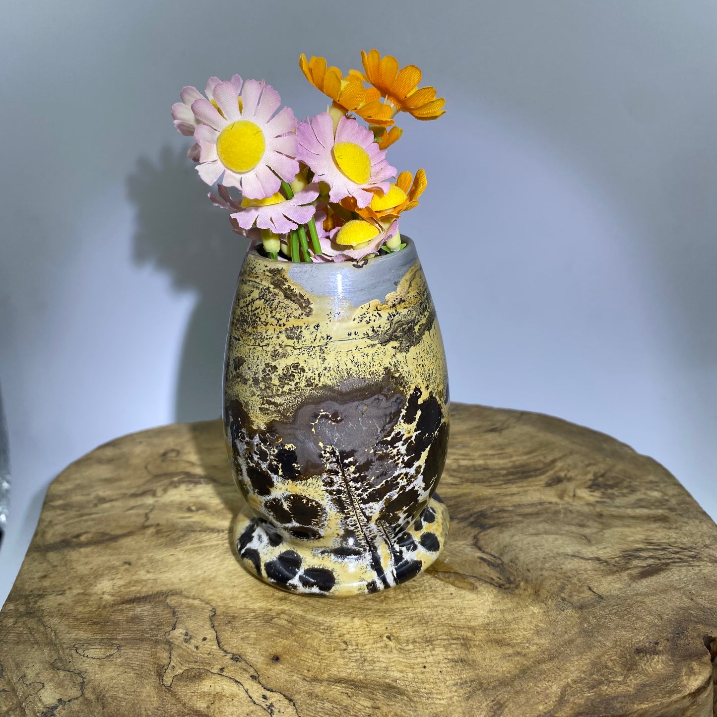 Picture Jasper Pencil Holder