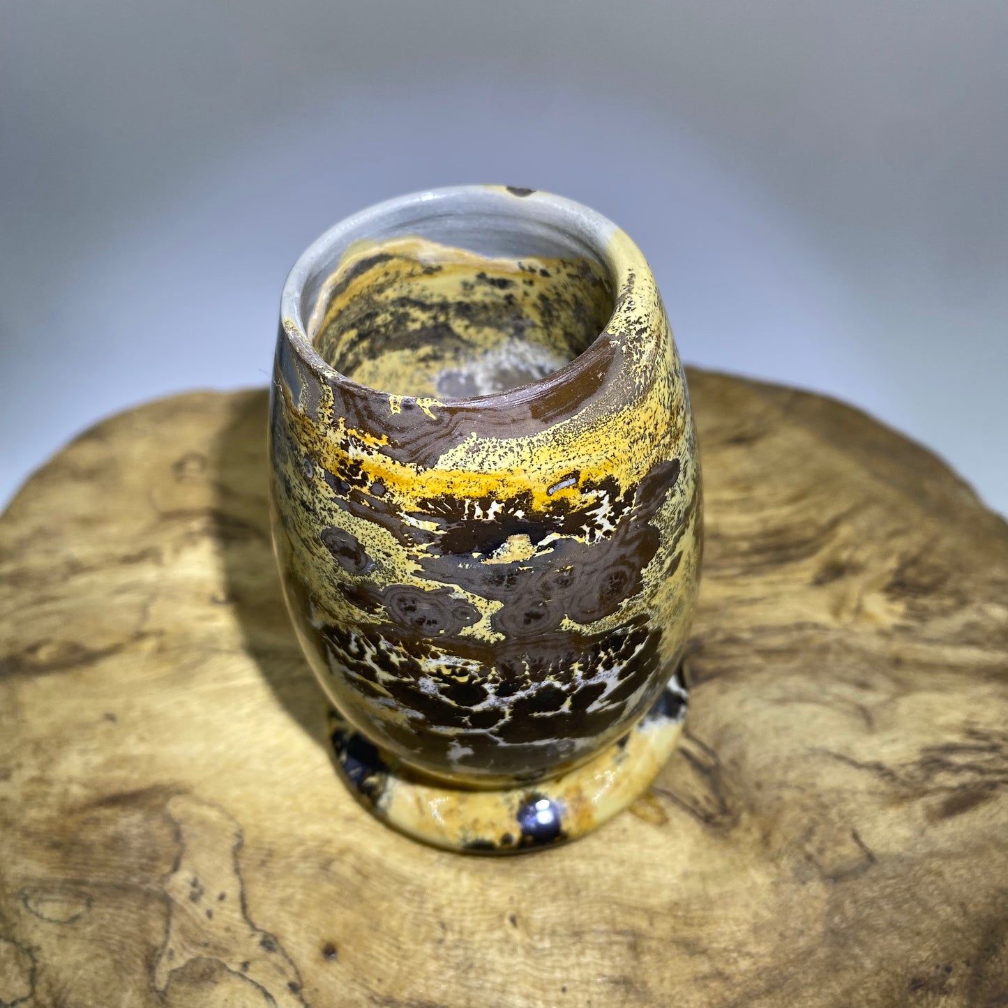Picture Jasper Pencil Holder