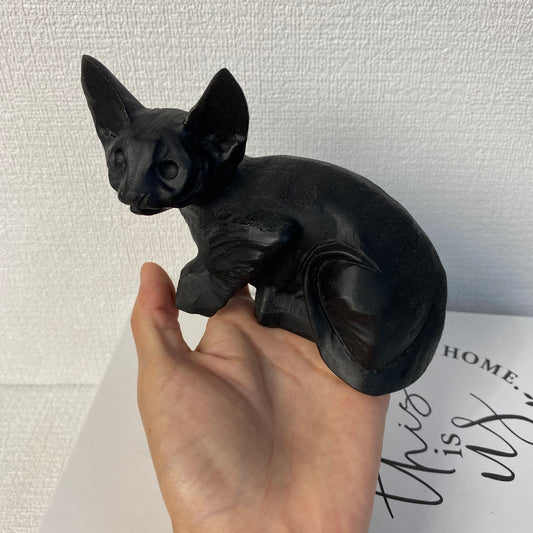 Black Obsidian Cat