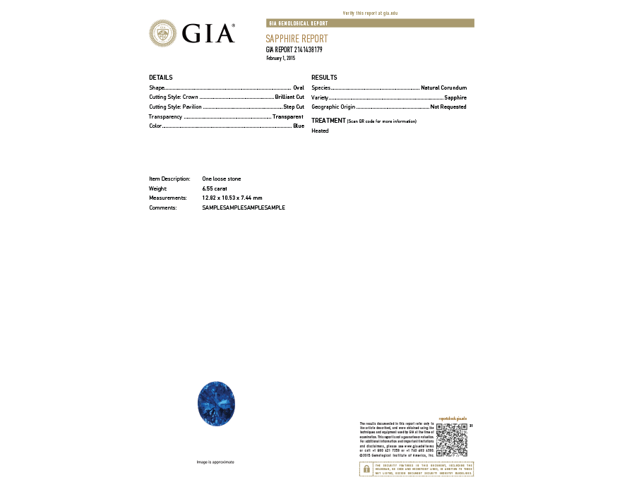 GIA Certificate