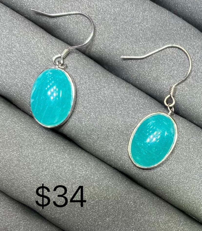 Amazonite earrings