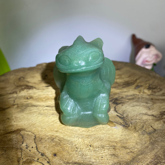 Green Aventurine Toothless Dragon