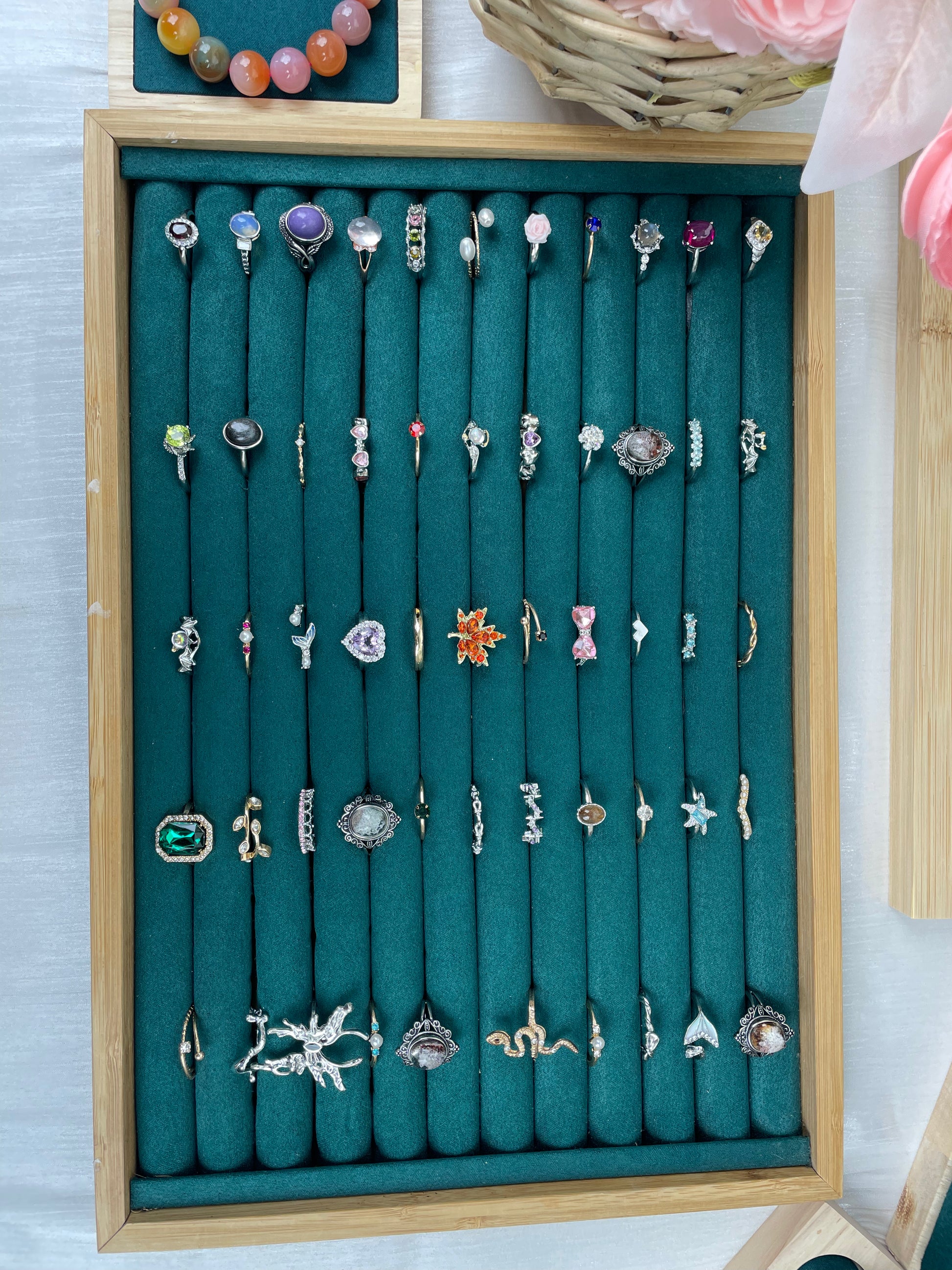 Natural Crystal Mystery Jewelry Bags3