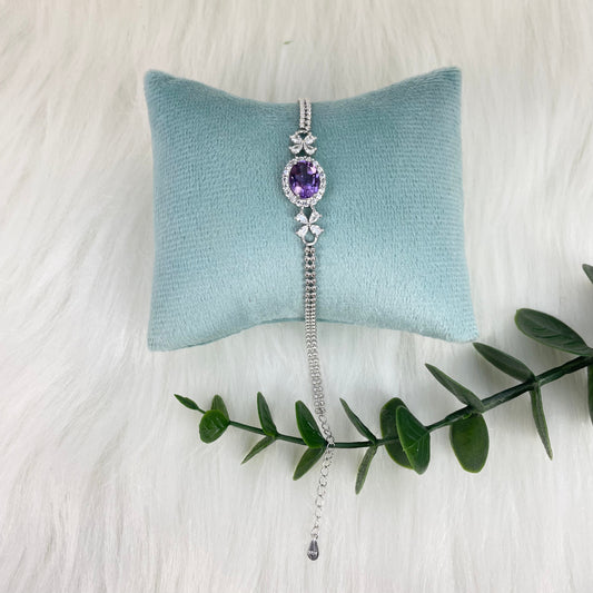 【S925】Amethyst Bracelet