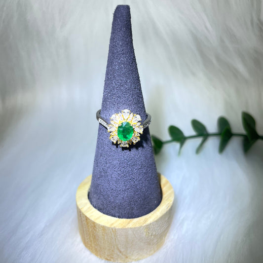 【S925】Emerald Ring