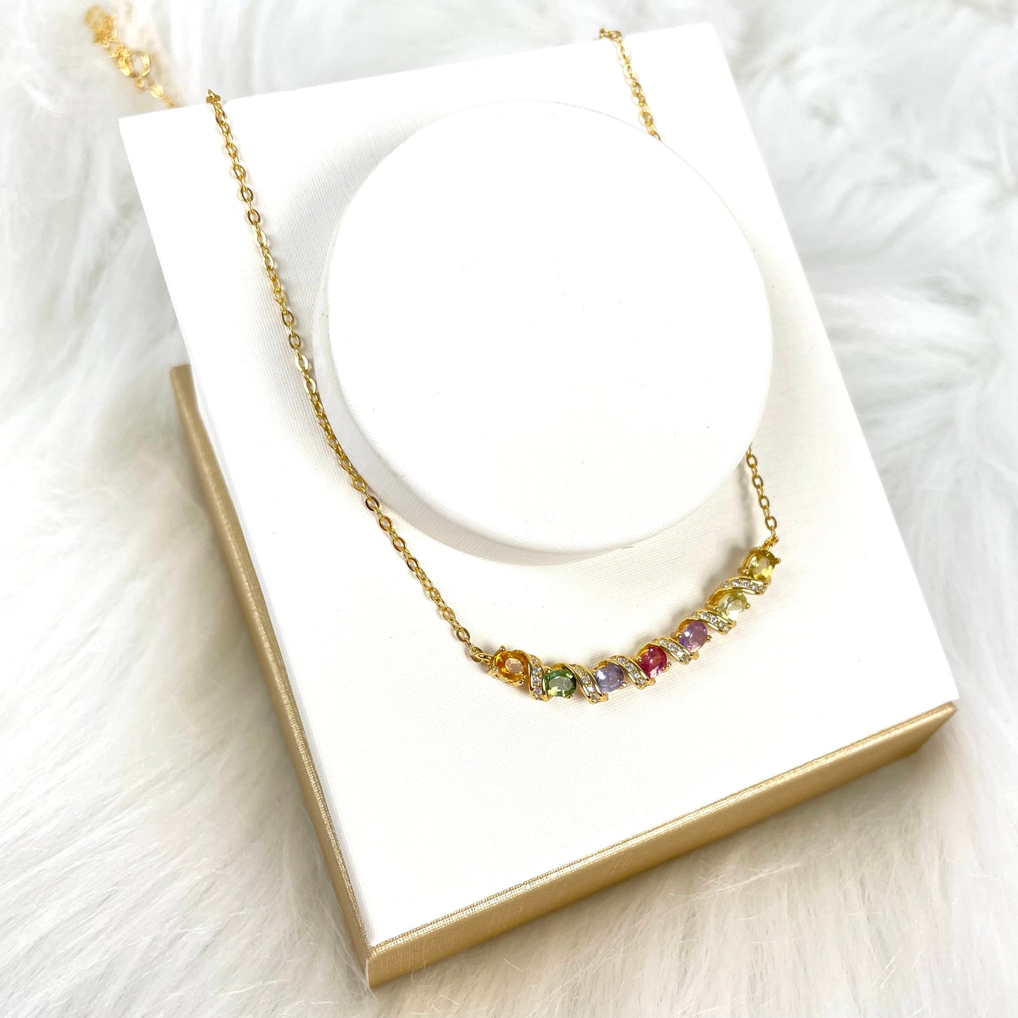 【S925】Tourmaline Necklace