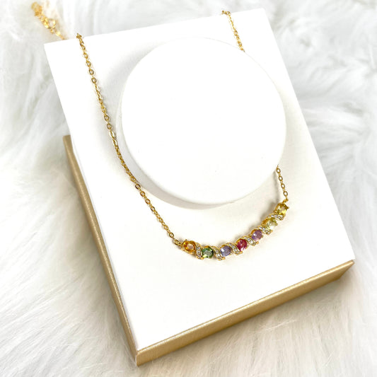 【S925】Tourmaline Necklace