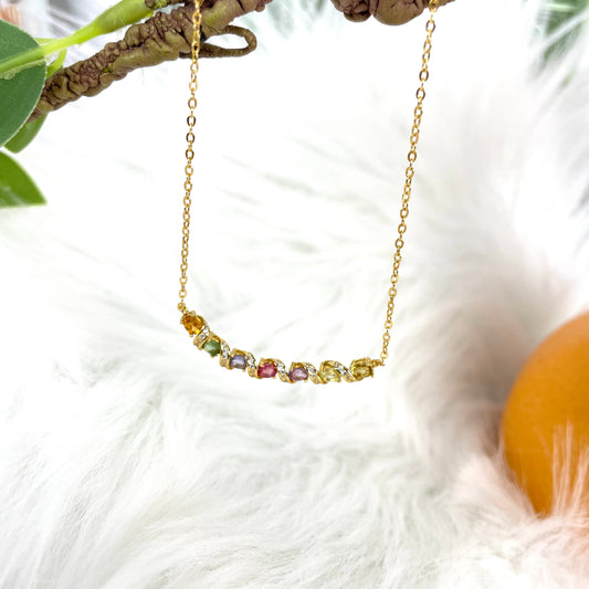 【S925】Tourmaline Necklace