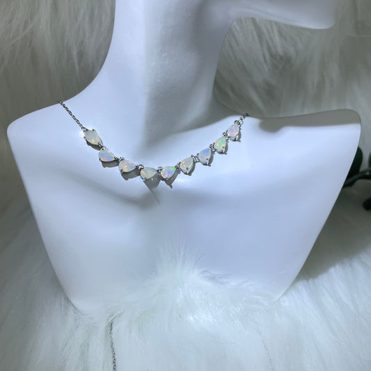 【S925】Opal Necklace