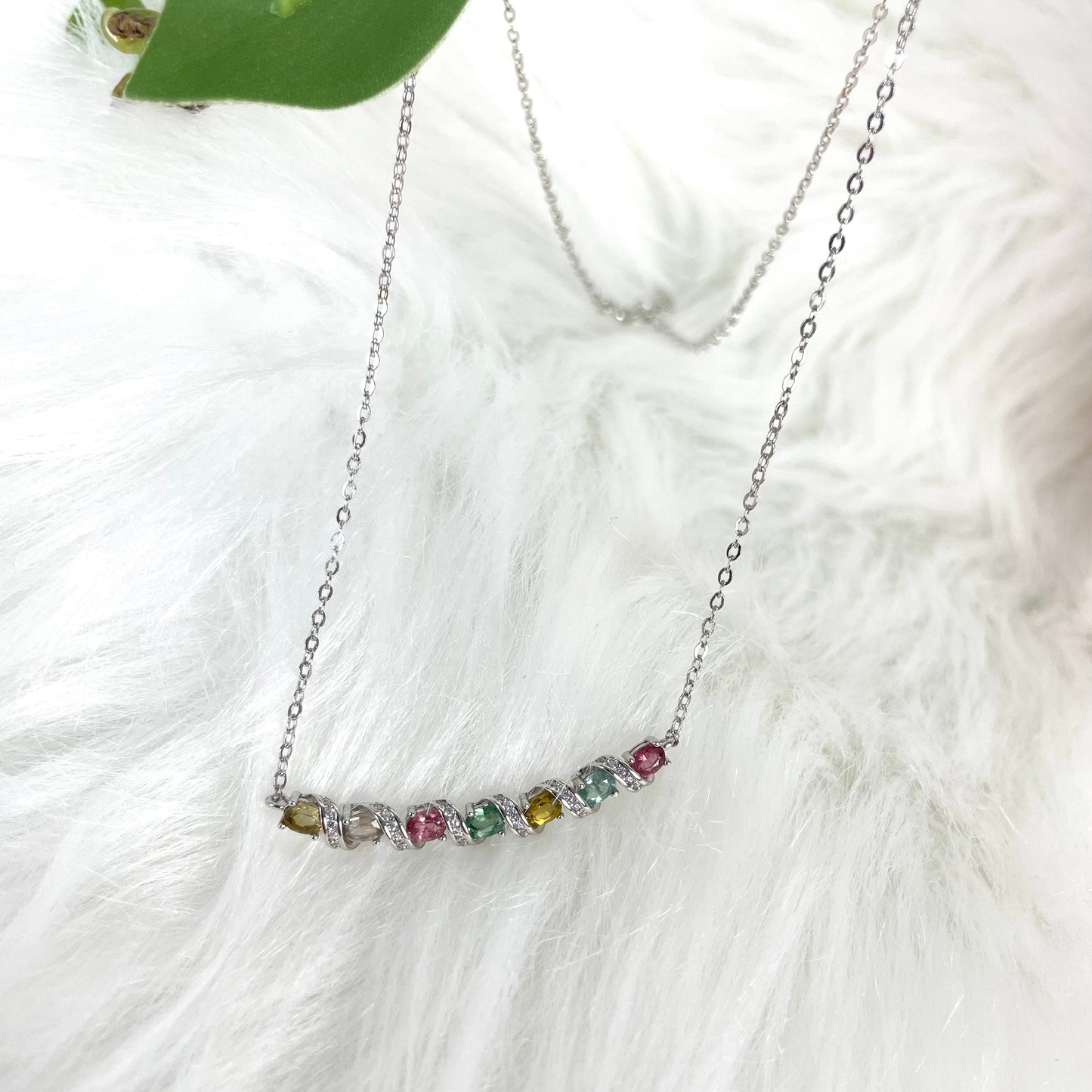 【S925】Tourmaline Necklace