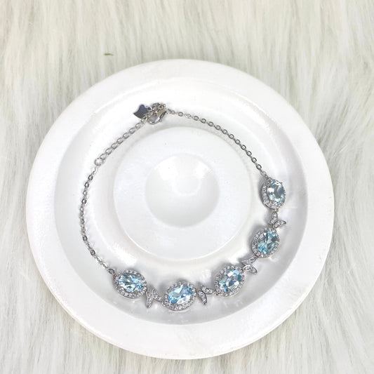 【S925】Topaz Bracelet