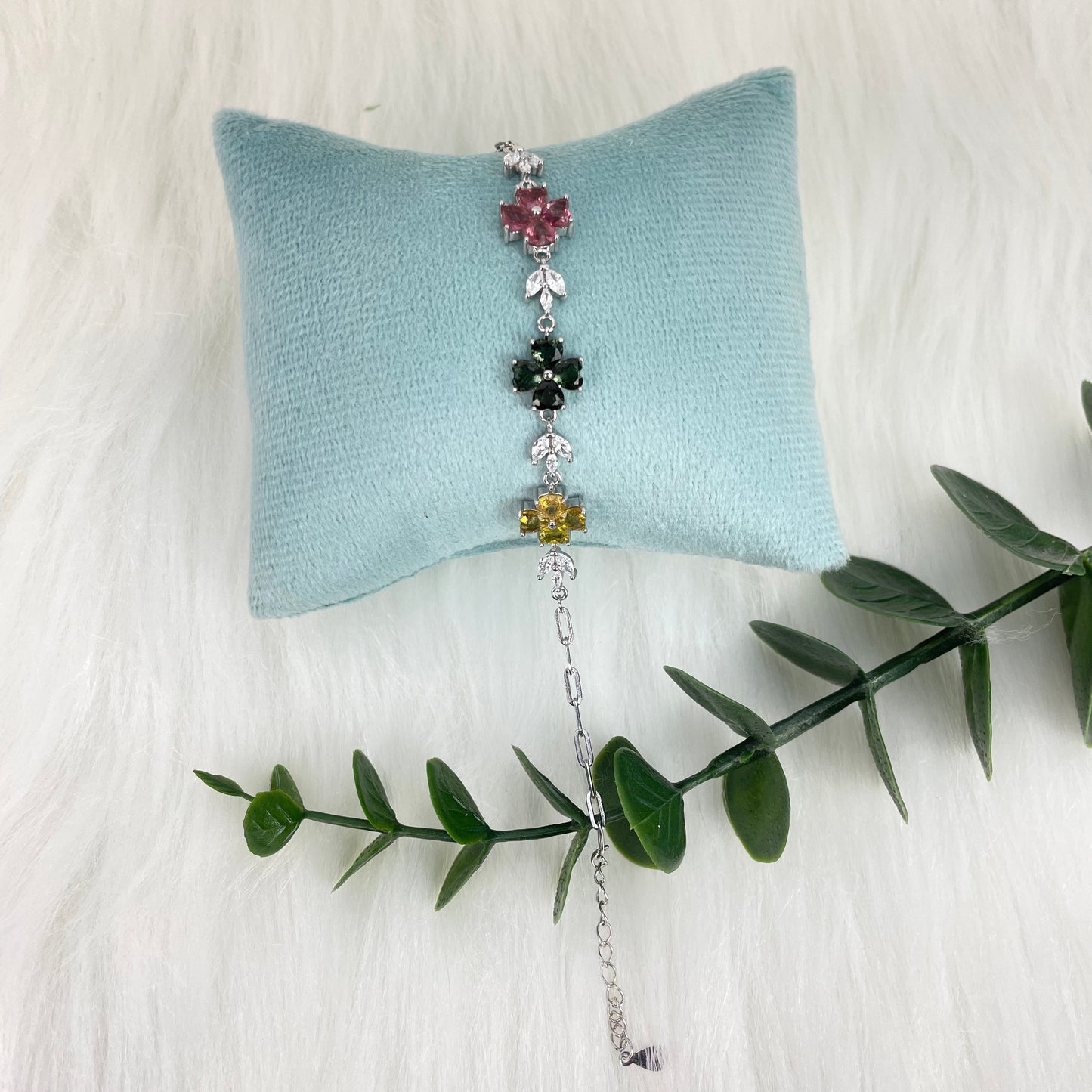 【S925】 Tourmaline Bracelet