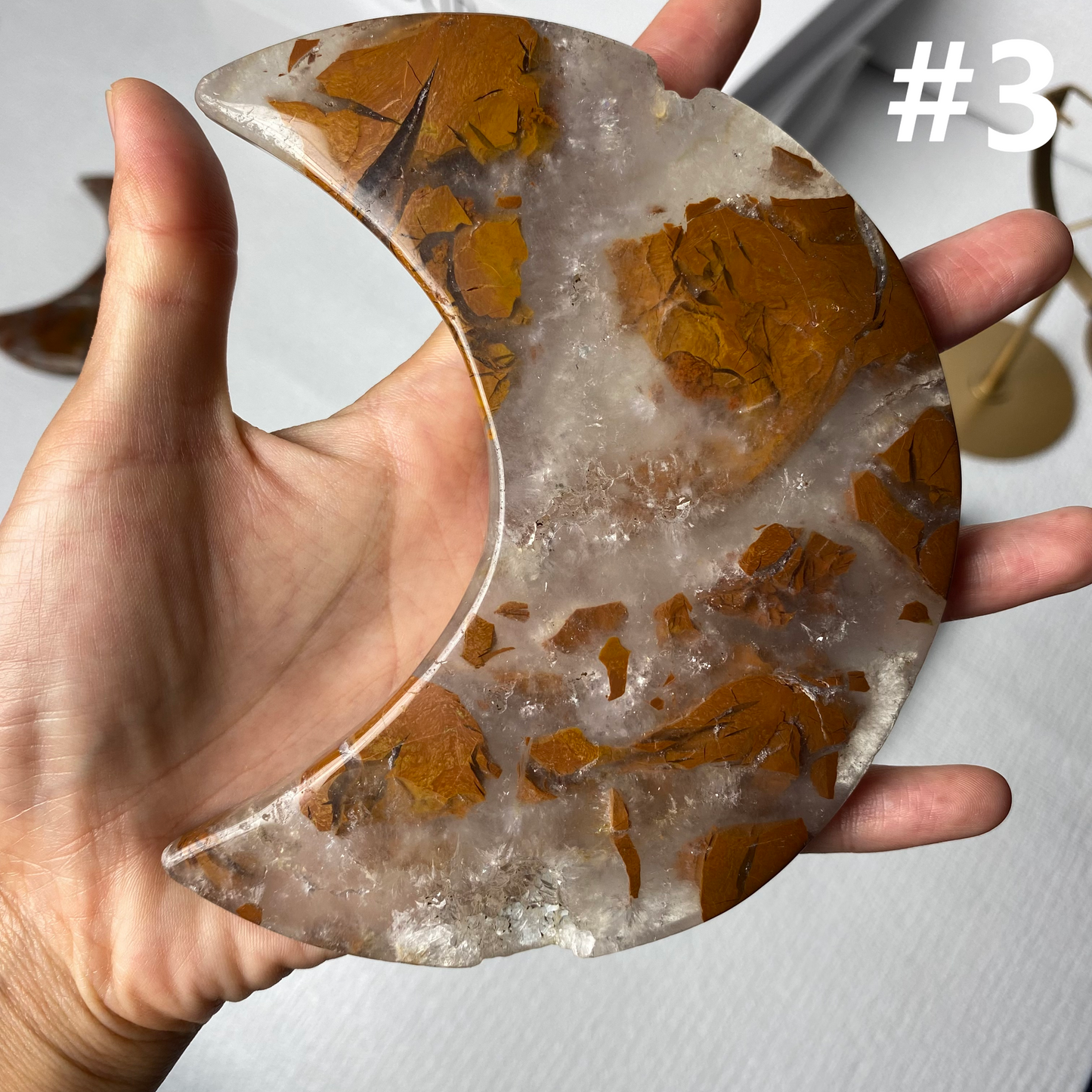 Yellow Agate Moon