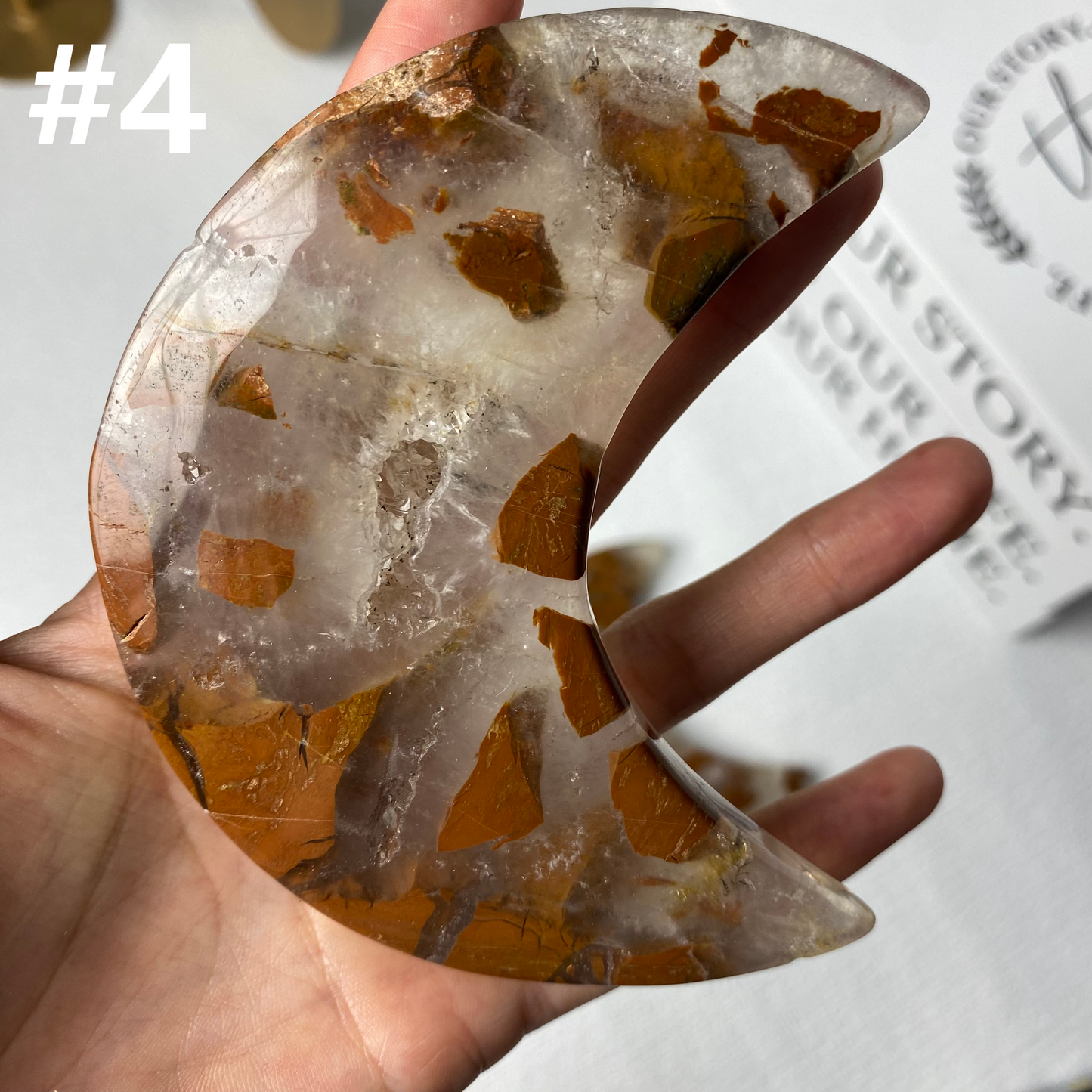 Yellow Agate Moon