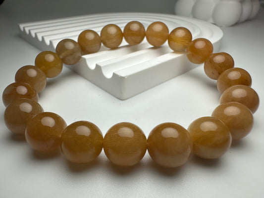 Yellow Rutilated Quartz Bracelet