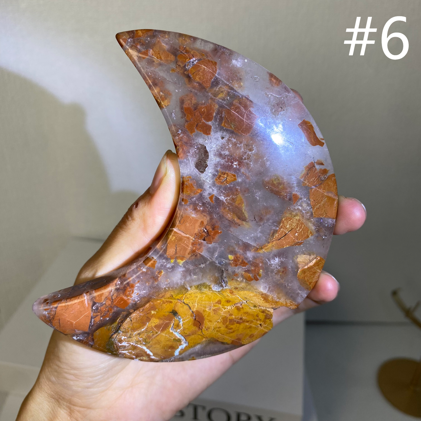Yellow Agate Moon