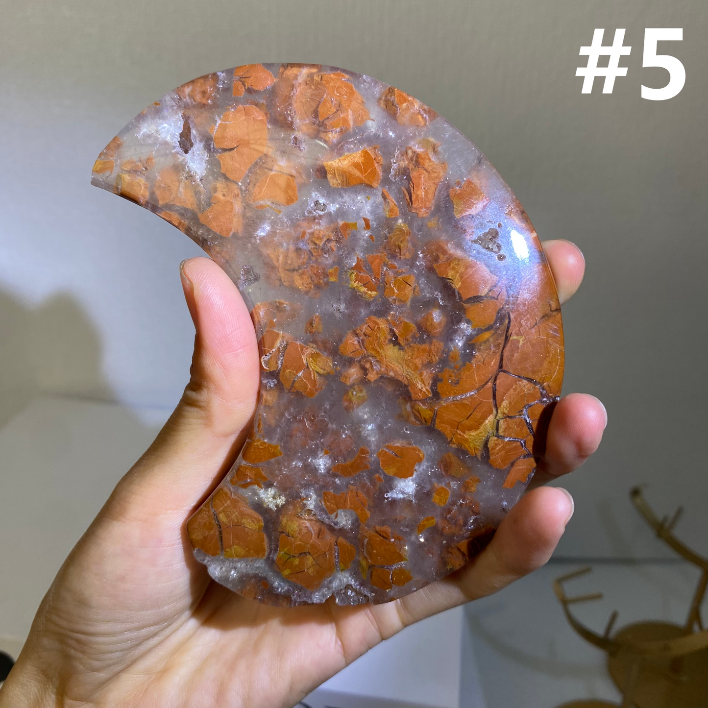 Yellow Agate Moon