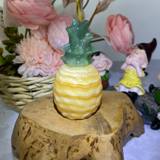 Honey Calcite Pineapple