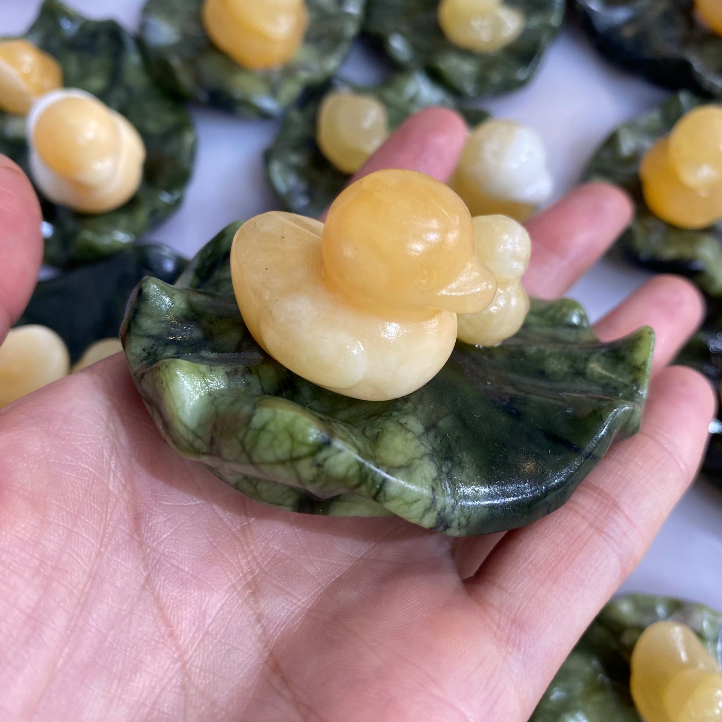 Lotus Leaf Duck